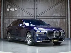2023 BMW 7 740Li, синий — фото 22