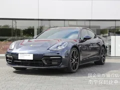 2023 Porsche Panamera 2.9T, синий — фото 1