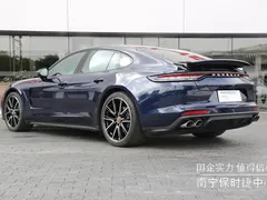 2023 Porsche Panamera 2.9T, синий — фото 4