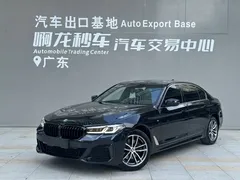 2022 BMW 5 Series 5 525Li M, чёрный — фото 1