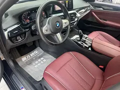 2022 BMW 5 Series 5 525Li M, чёрный — фото 8