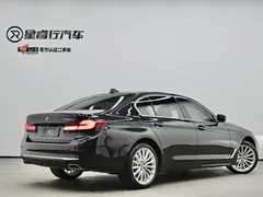 2022 BMW 5 Series 530Li, чёрный — фото 3