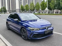 2021 Volkswagen Golf 280TSI DSG Pro, синий — фото 3