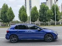 2021 Volkswagen Golf 280TSI DSG Pro, синий — фото 9