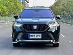 2022 Toyota Crown Kluger 2.5L HEV 4WD Premium, чёрный — фото 2