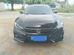 2021 Honda Civic HATCHBACK 220TURBO MT, чёрный — фото 2