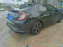 2021 Honda Civic HATCHBACK 220TURBO MT, чёрный — фото 11