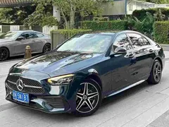 2023 Mercedes-Benz C-Class C 260 L Sport, зелёный — фото 1