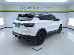 2023 Geely Coolray 1.5T DCT Diamond, белый — фото 3