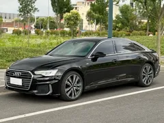 2022 Audi A6L 40 TFSI, чёрный — фото 1