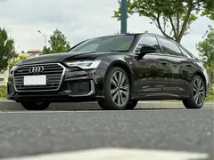 2022 Audi A6L 40 TFSI, чёрный — фото 2