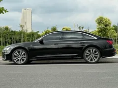2022 Audi A6L 40 TFSI, чёрный — фото 4