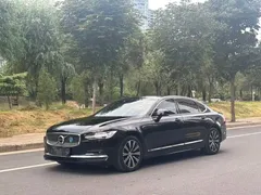 2021 Volvo S90, чёрный — фото 1