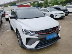 2021 Geely Coolray 1.4T DCT, белый — фото 4
