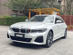2022 BMW 3 Series 325Li M Sport, белый — фото 1