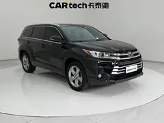 2021 Toyota Highlander 2.0T 4WD Luxury 7, чёрный — фото 2