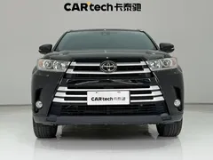 2021 Toyota Highlander 2.0T 4WD Luxury 7, чёрный — фото 3
