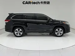2021 Toyota Highlander 2.0T 4WD Luxury 7, чёрный — фото 4