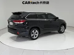 2021 Toyota Highlander 2.0T 4WD Luxury 7, чёрный — фото 5