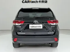 2021 Toyota Highlander 2.0T 4WD Luxury 7, чёрный — фото 6