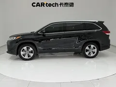 2021 Toyota Highlander 2.0T 4WD Luxury 7, чёрный — фото 8