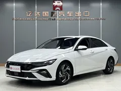 2023 Hyundai Elantra 1.5L CVT GLX Elite, белый — фото 1
