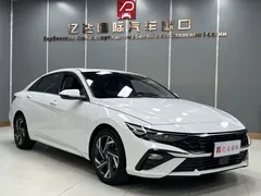 2023 Hyundai Elantra 1.5L CVT GLX Elite, белый — фото 3
