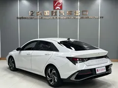 2023 Hyundai Elantra 1.5L CVT GLX Elite, белый — фото 4