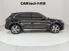 2022 Audi Q5L 45T, синий — фото 4