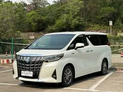 2021 Toyota Alphard Hybrid 2.5L Premium, белый — фото 2