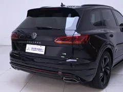 2022 Volkswagen Touareg 3.0TSI, чёрный — фото 8