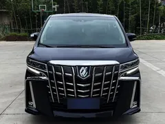 2021 Toyota Alphard Hybrid 2.5L Premium, чёрный — фото 2