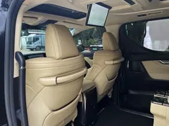 2021 Toyota Alphard Hybrid 2.5L Premium, чёрный — фото 13