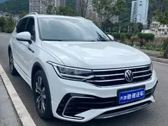 2022 Volkswagen Tiguan L 380TSI AT 4WD R-Line 7, белый — фото 2
