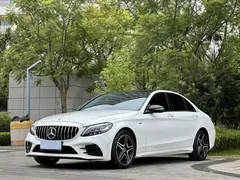 2021 Mercedes-Benz C-Class C 260 L, белый — фото 1