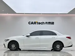 2022 Mercedes-Benz C-Class C 260 L Sport, белый — фото 2