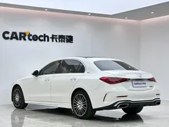 2022 Mercedes-Benz C-Class C 260 L Sport, белый — фото 3