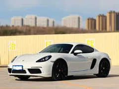 2020 Porsche 718 Cayman 2.0T, белый — фото 1