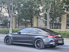 2019 Mercedes-Benz C-Class AMG C 63 S, чёрный — фото 3