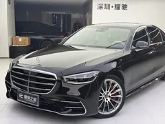 2021 Mercedes-Benz S-Class S 450 L 4MATIC, чёрный — фото 2