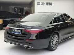 2021 Mercedes-Benz S-Class S 450 L 4MATIC, чёрный — фото 11