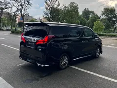 2021 Toyota Alphard Hybrid 2.5L Premium, чёрный — фото 9