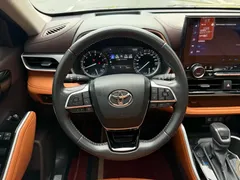 2022 Toyota Highlander 380T 4WD Premium 7, чёрный — фото 8