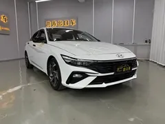 2023 Hyundai Elantra 1.5L CVT GLX Elite, белый — фото 3