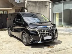 2021 Toyota Alphard Hybrid 2.5L Luxury, чёрный — фото 3