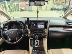 2021 Toyota Alphard Hybrid 2.5L Luxury, чёрный — фото 13