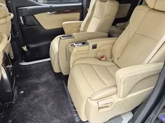 2021 Toyota Alphard Hybrid 2.5L Luxury, чёрный — фото 15