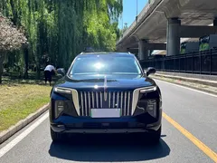 2021 Hongqi E-HS9 460km, чёрный — фото 2