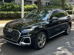 2023 Audi Q5L 45T, чёрный — фото 1