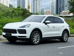2022 Porsche Cayenne 3.0T Platinum, белый — фото 1
